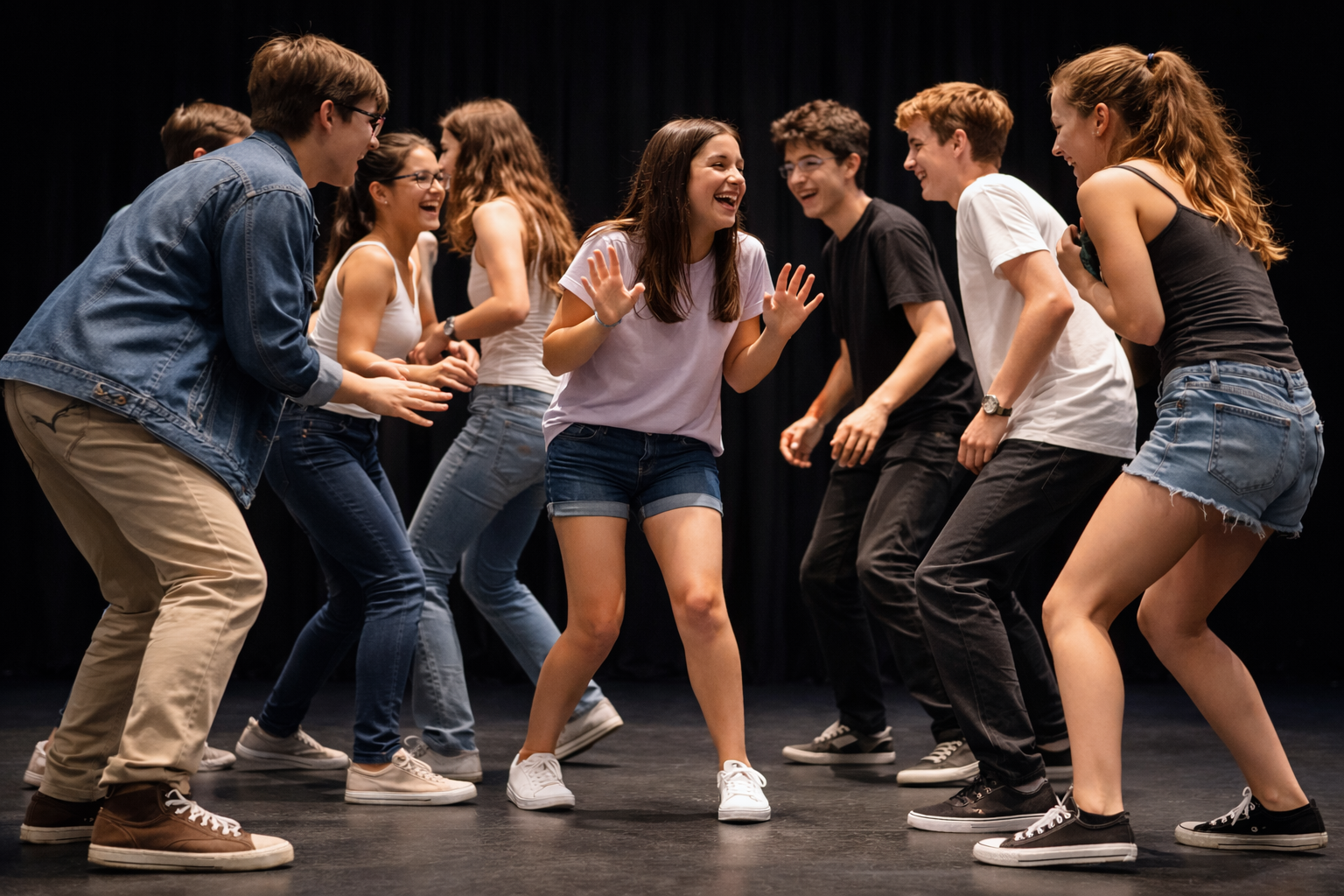 Cours de théâtre pour enfants et adolescents